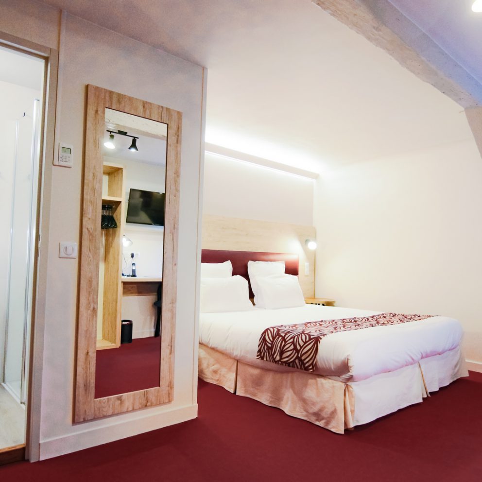Confort Bedroom - Hotel montaigne sarlat
